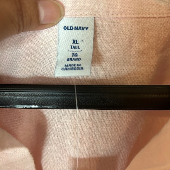 Old Navy NWT linen mix top size XL - Picture 2 of 4